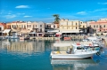 Rethymno Venetian Harbour, Crete, Greece.