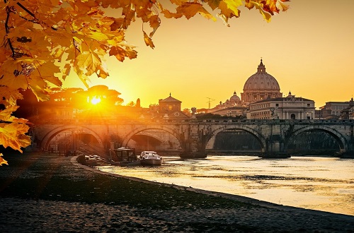 Roma-panorama-sul-Tevere